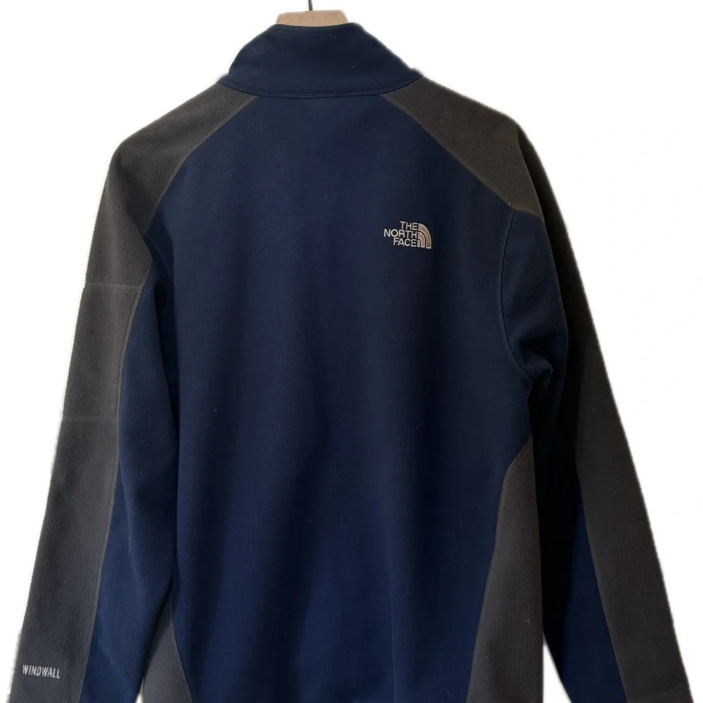 The North Face Men’s Windfall Fleece Blue Grey Medium